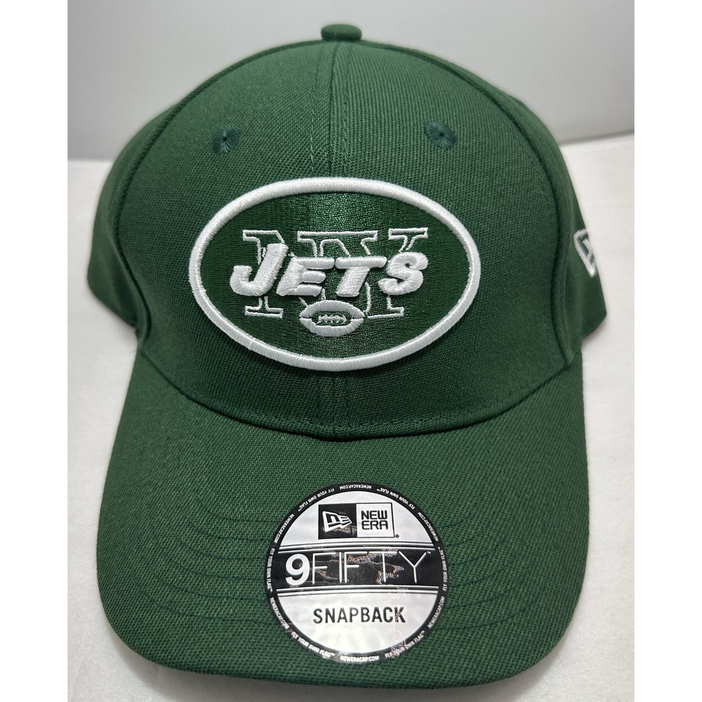New York Jets NFL Green New Era 9FIFTY Snapback Adjustable Hat Cap NEW!